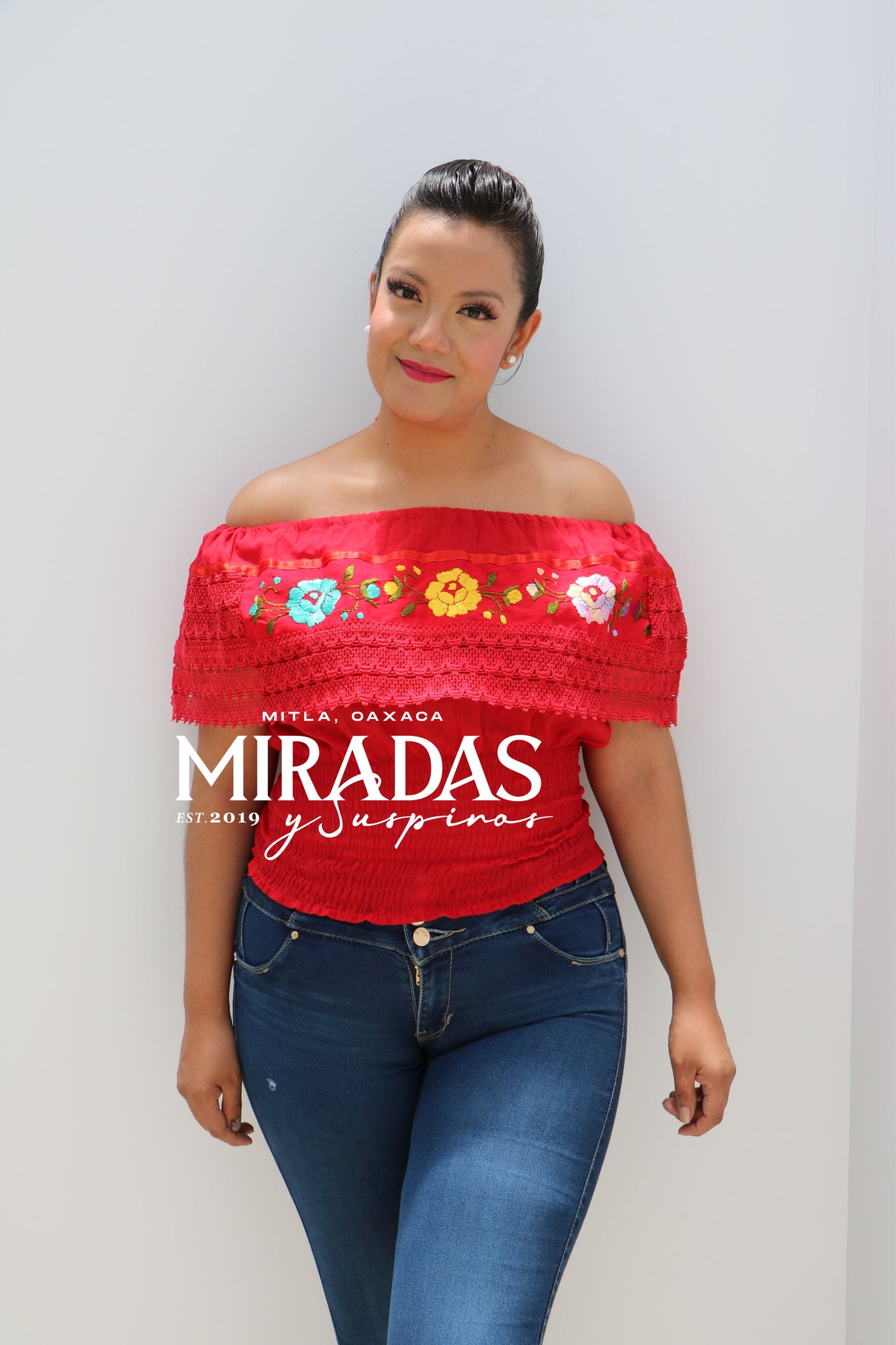 Blusa Mexicana Maria Bonita